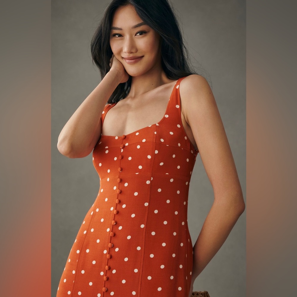 Maeve Sweetheart Button-Front Dress - Picture 4 of 15
